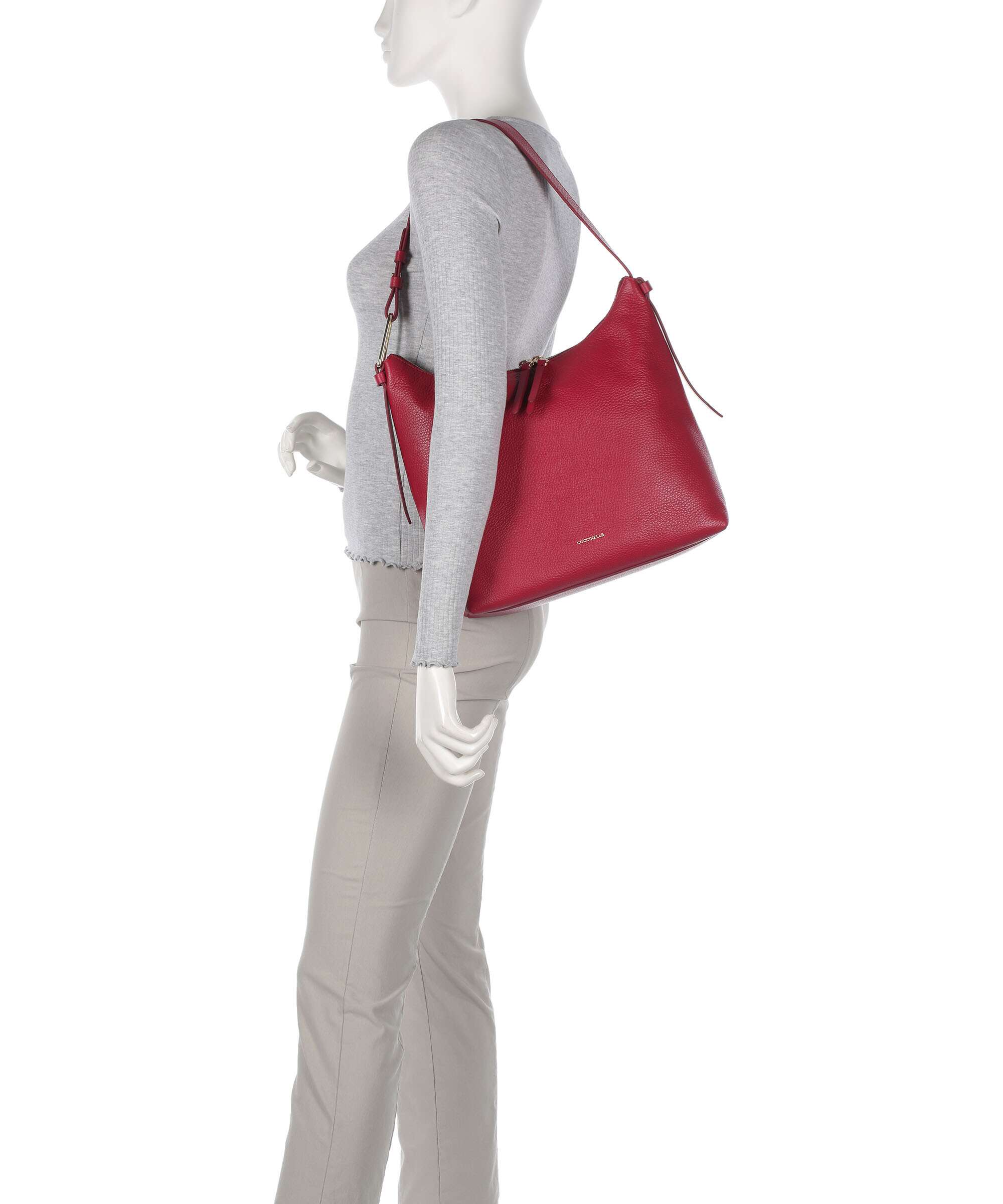 Coccinelle Malory Hobo bag sangria