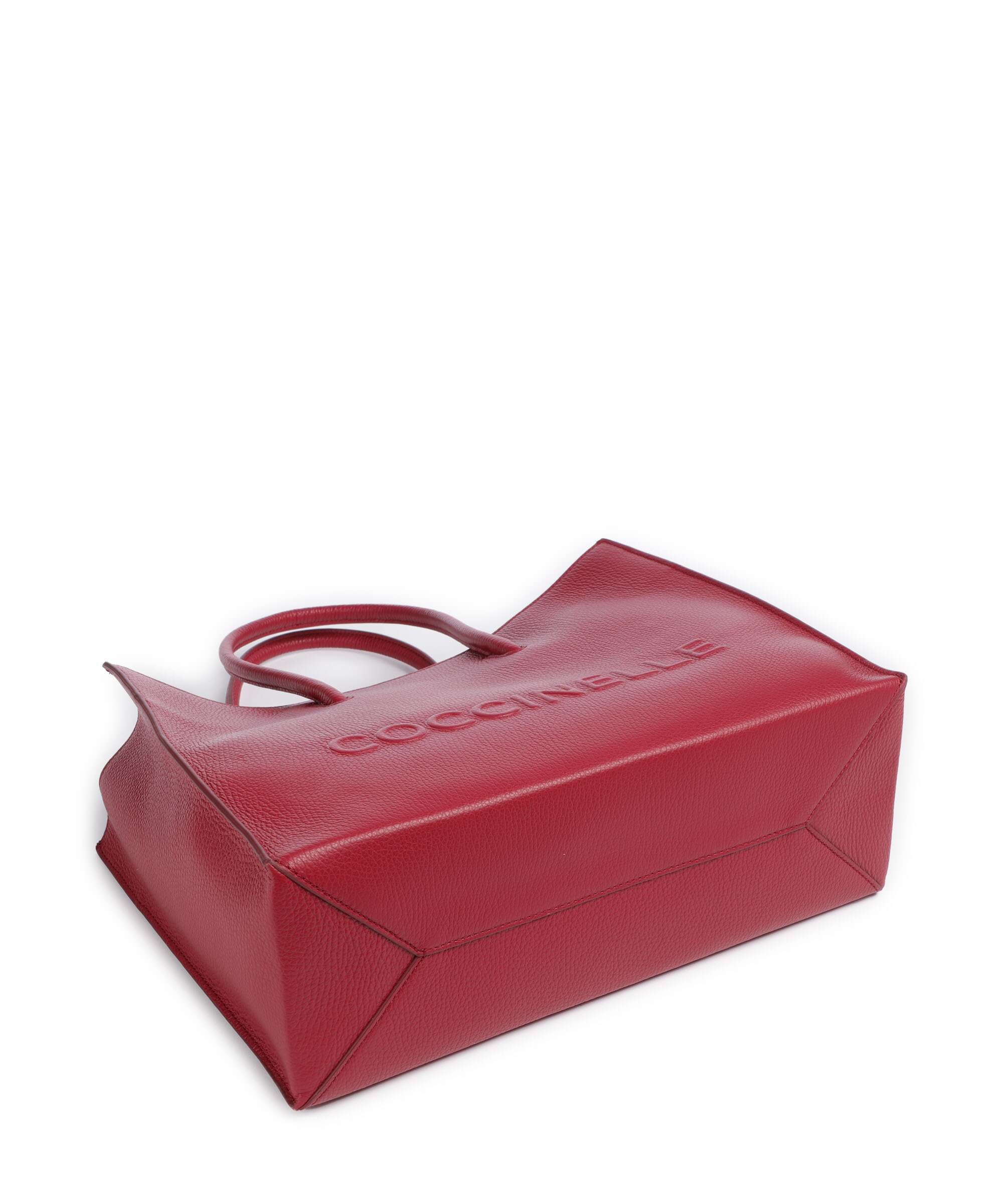 Coccinelle Myrtha Maxi Logo Tote bag sangria