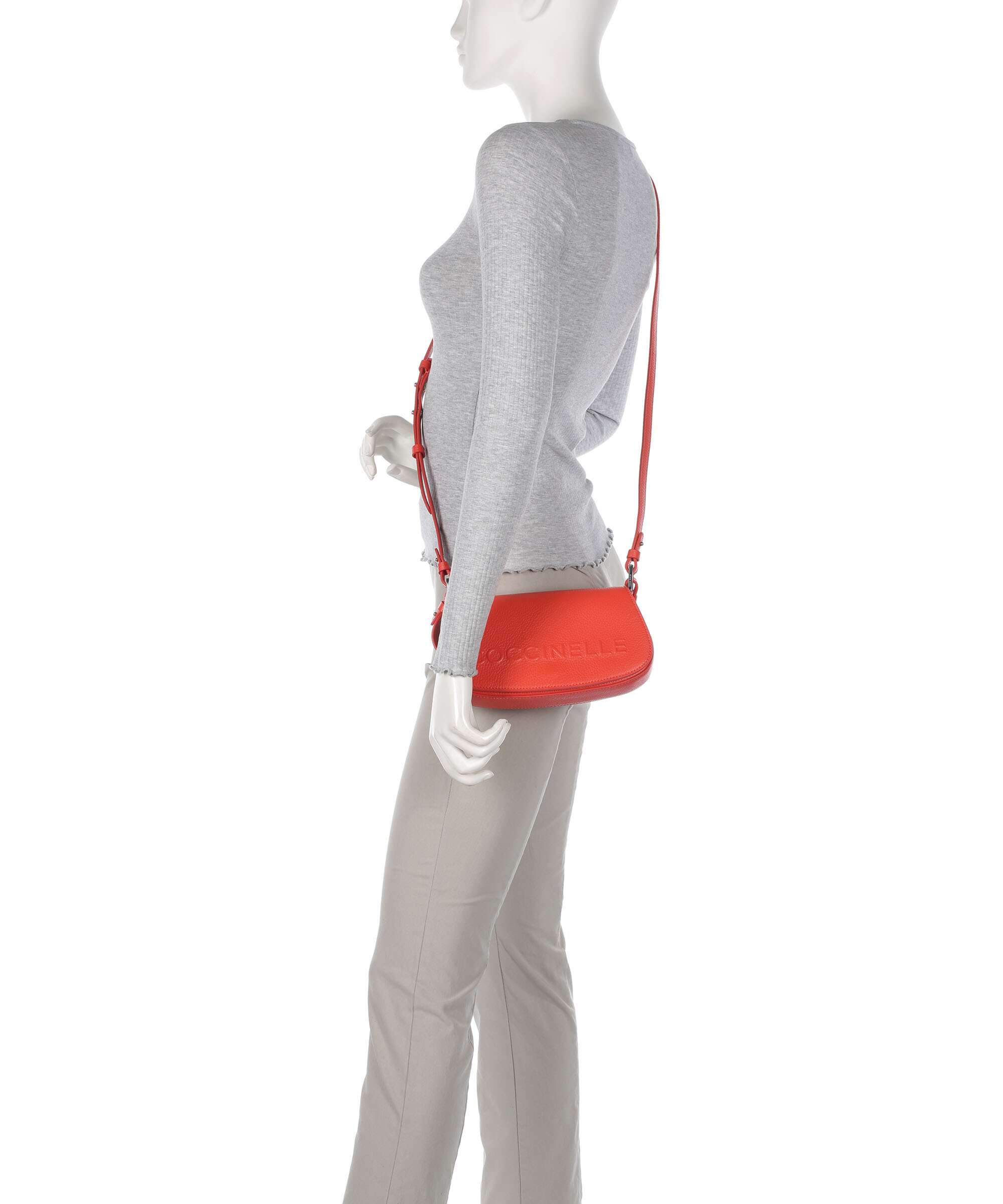 Coccinelle Myrtha Maxi Logo Shoulder bag gazpacho