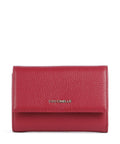 Coccinelle Metallic Soft Wallet sangria