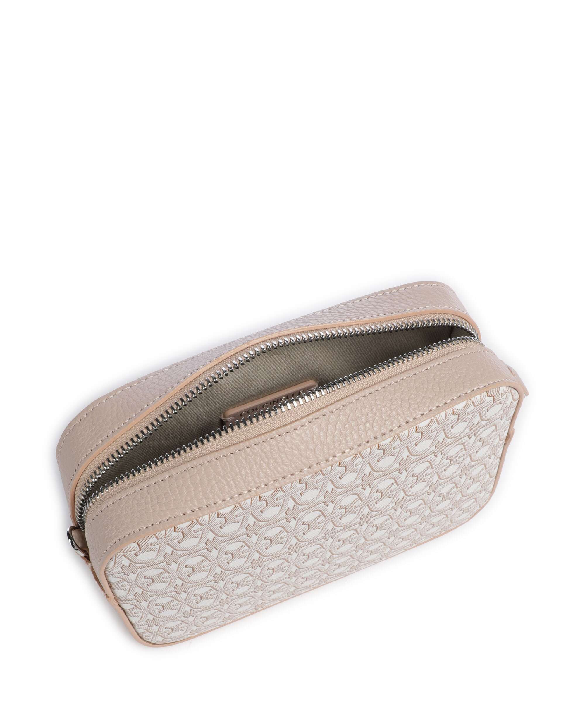 Coccinelle Tebe Monogram Crossbody bag multicolour/blanco/rosette