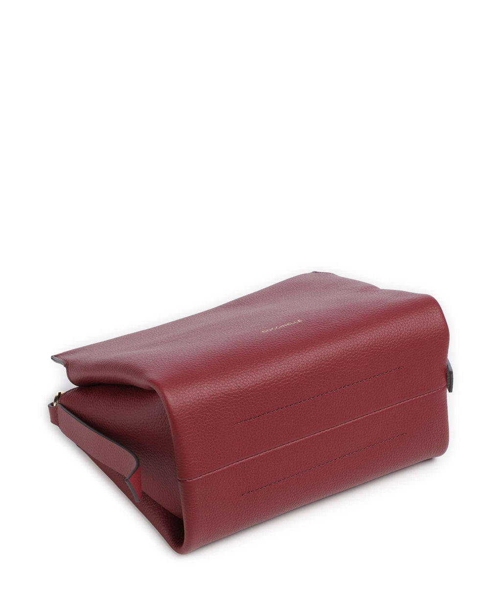 Coccinelle Boheme Grana Double Handbag ribes/prune
