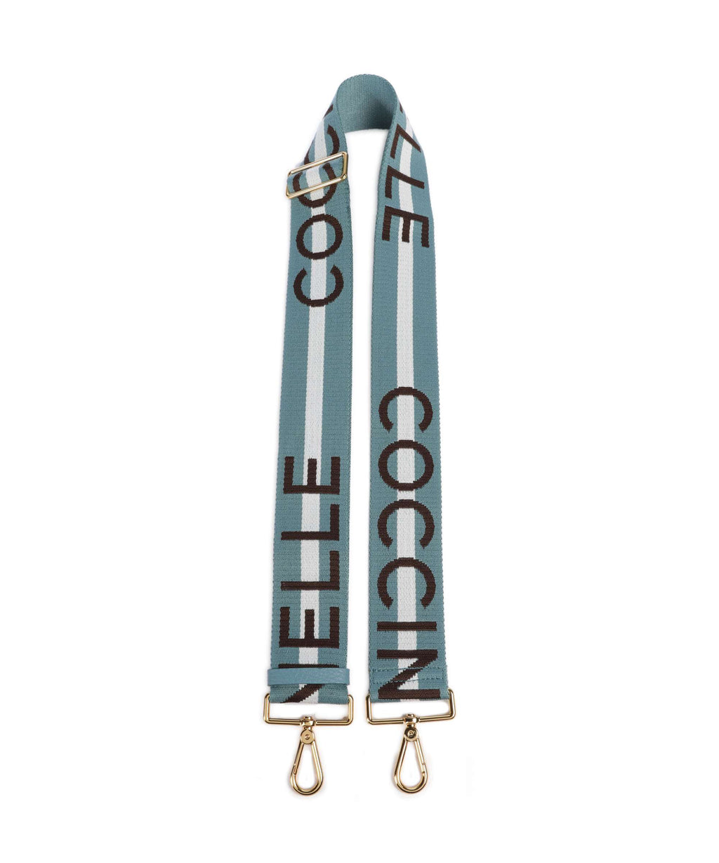 Coccinelle Nastro Signature Bag strap multicolour/arctic