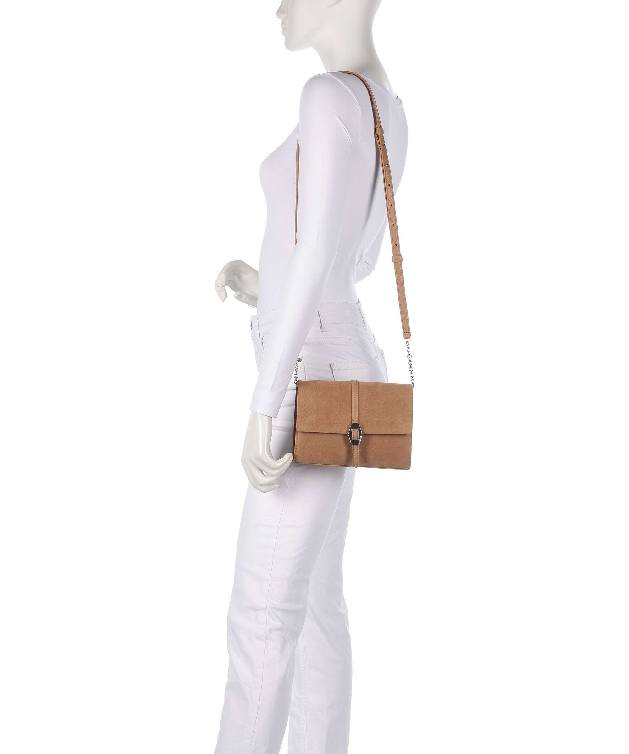 Coccinelle Dorian Suede Crossbody bag skin