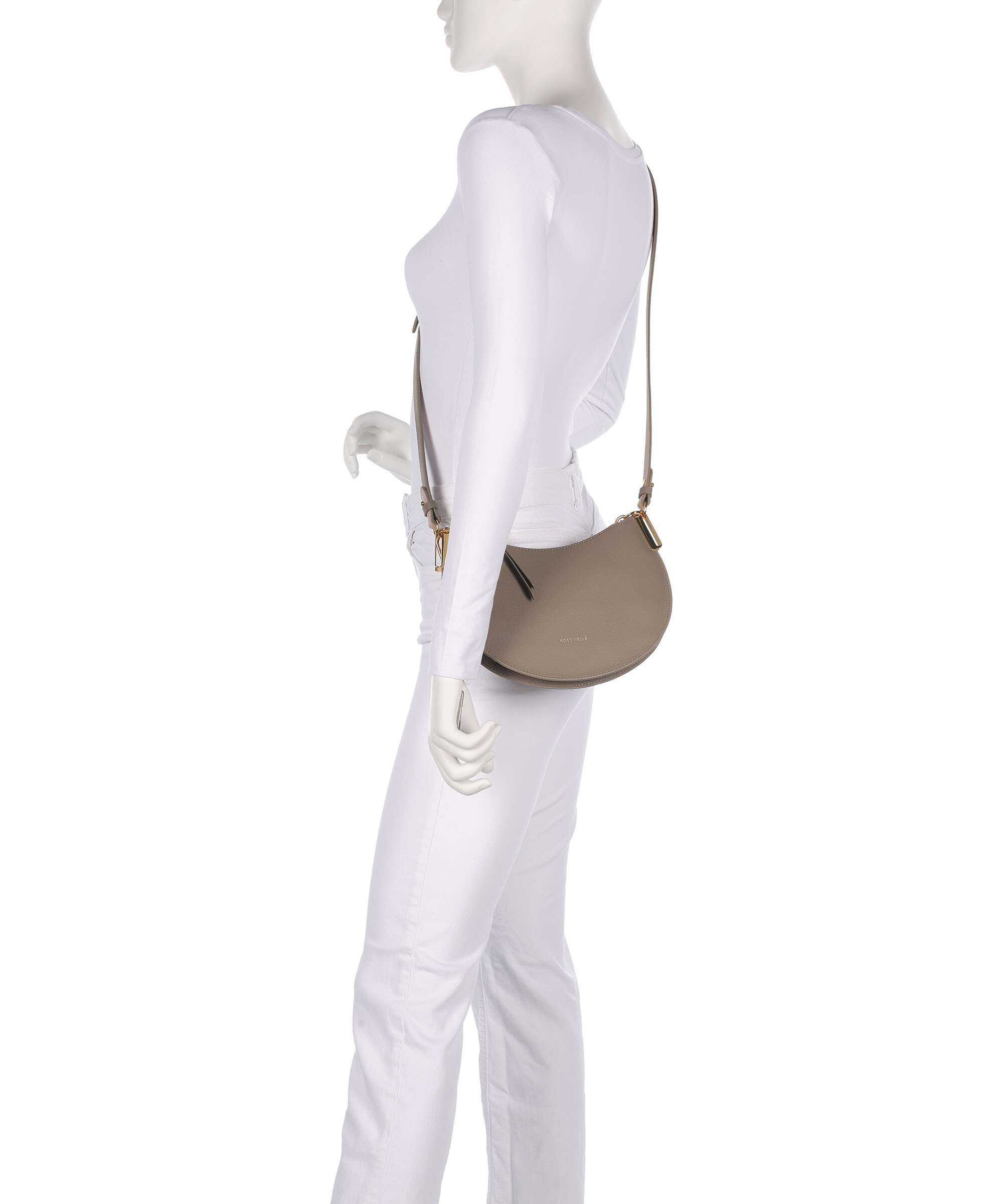 Coccinelle Sunup Shoulder bag warm taupe/rosette
