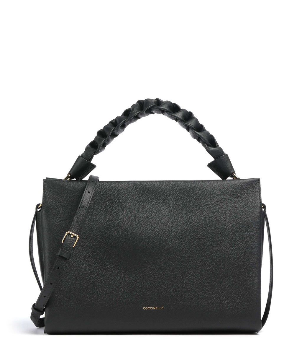 Coccinelle Boheme Grana Double Hobo bag noir/cognac