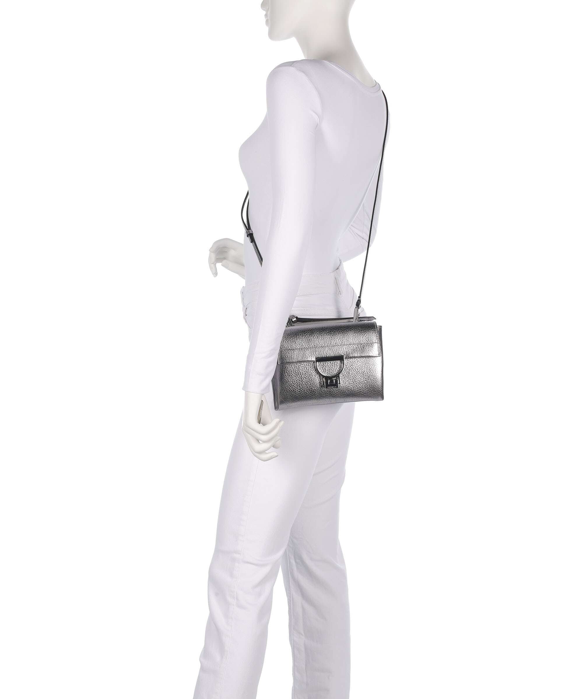 Coccinelle Arlettis Crossbody bag steel