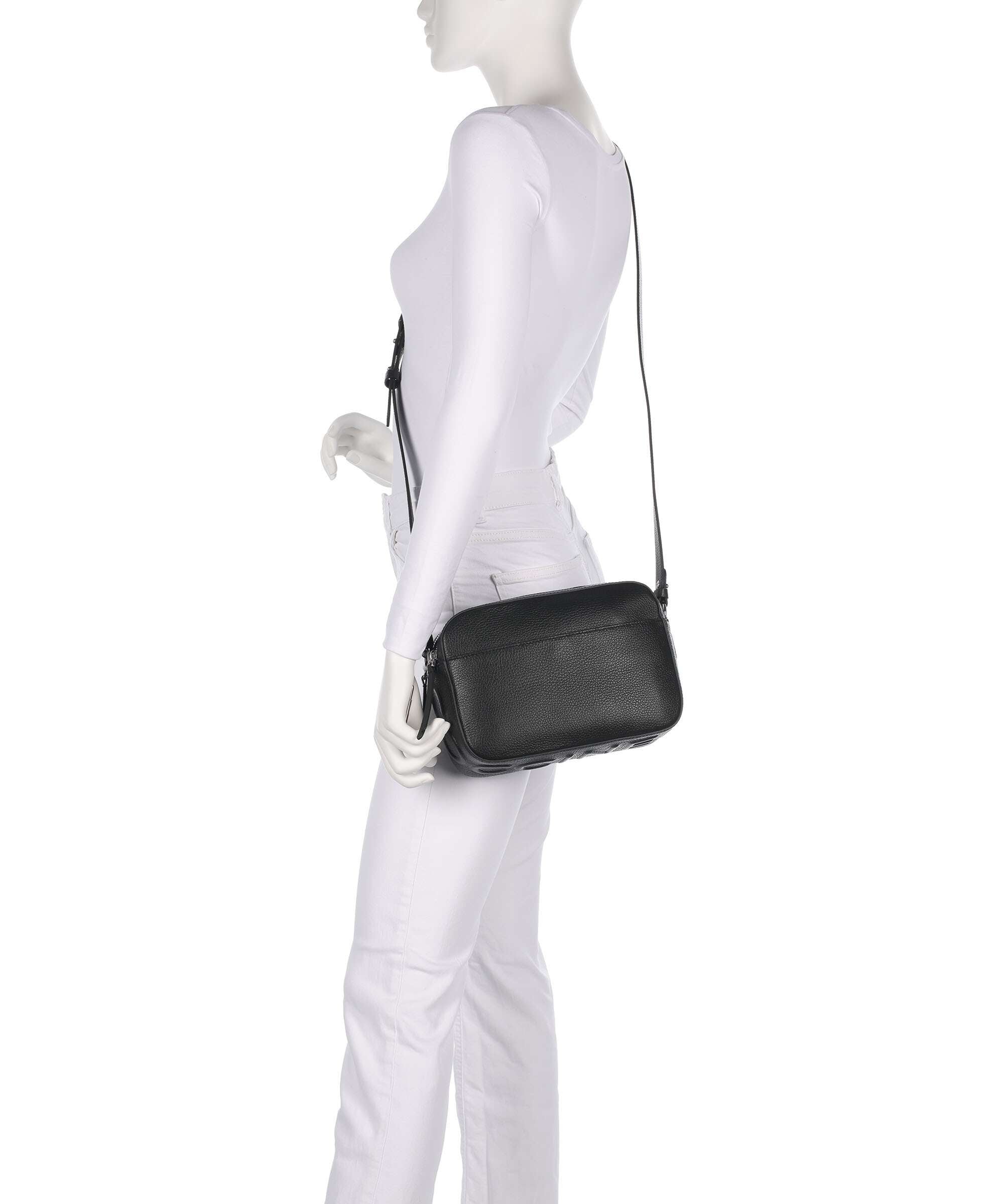Coccinelle Myrtha Maxi Logo Crossbody bag noir
