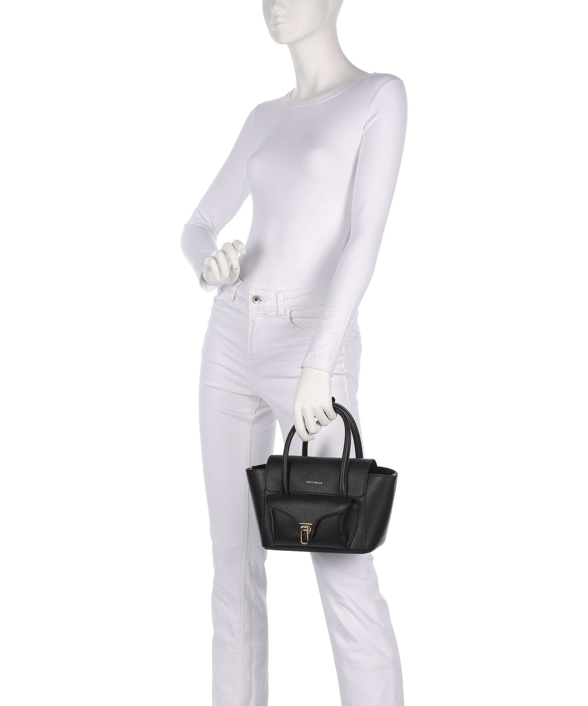 Coccinelle Beat Double Handbag noir