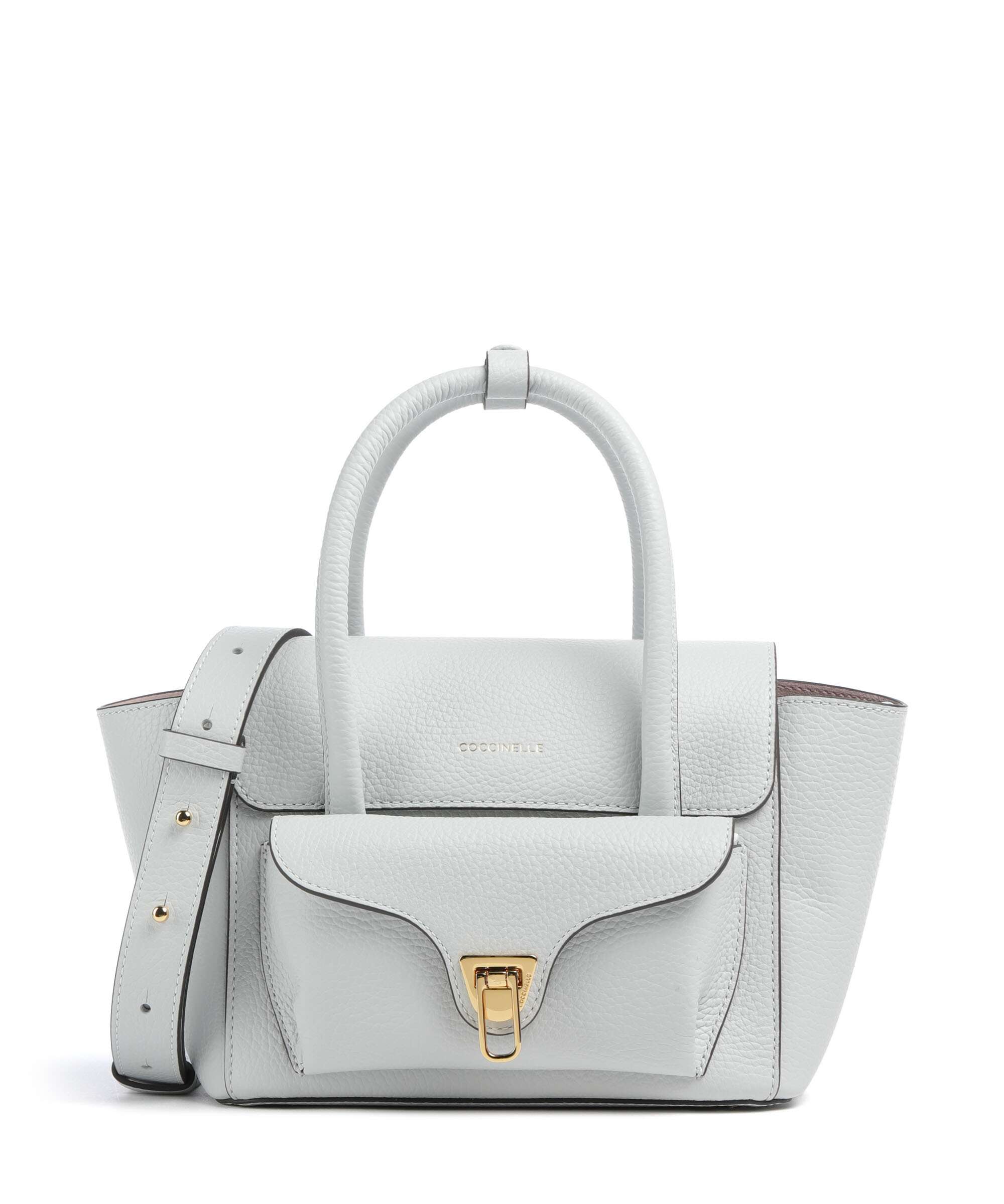 Coccinelle Beat Double Handbag snow