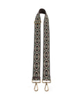 Coccinelle Nastro Monogram Tricolor Bag strap multicolour/green/brun
