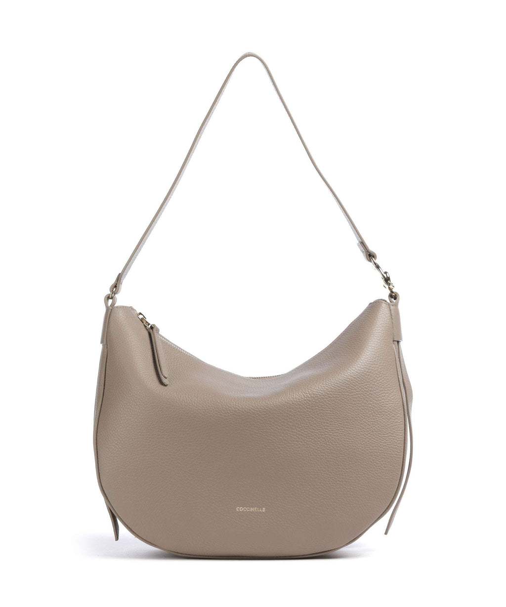 Coccinelle C-Easy Hobo bag warm taupe