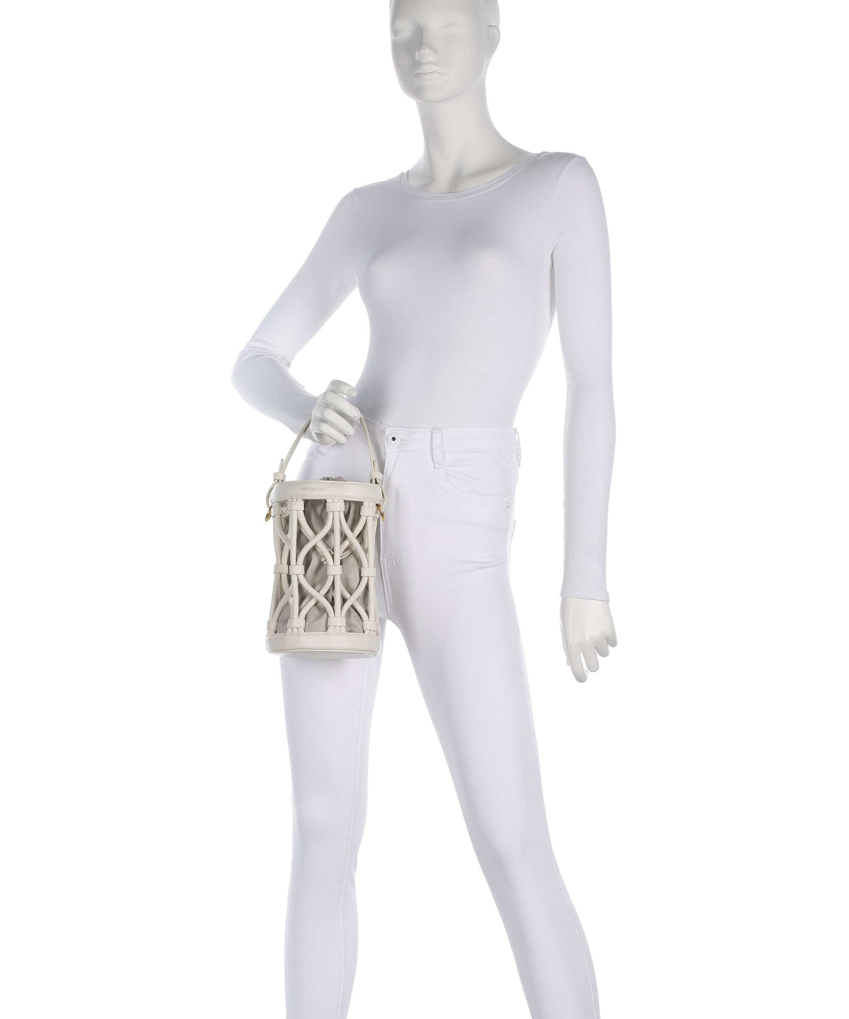 Coccinelle Koi Bucket bag pearl