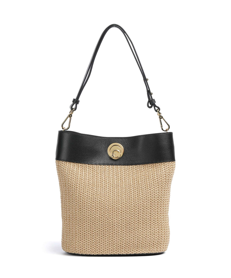 Coccinelle Nikla Bucket bag natural/noir