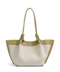 Coccinelle Finn Canvas Hobo bag natural/seagrass