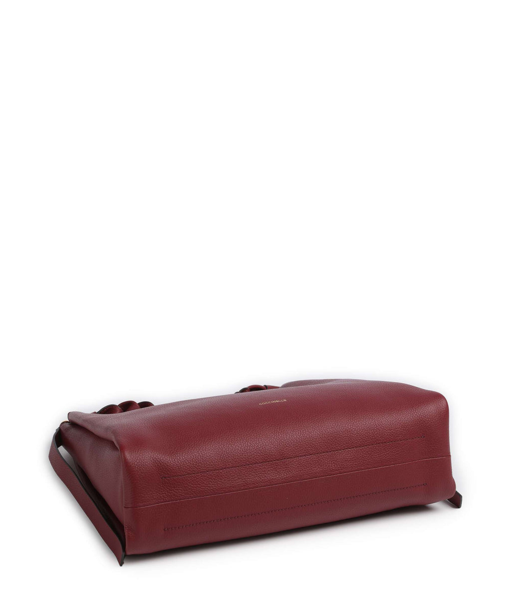 Coccinelle Boheme Grana Double Hobo bag ribes/prune