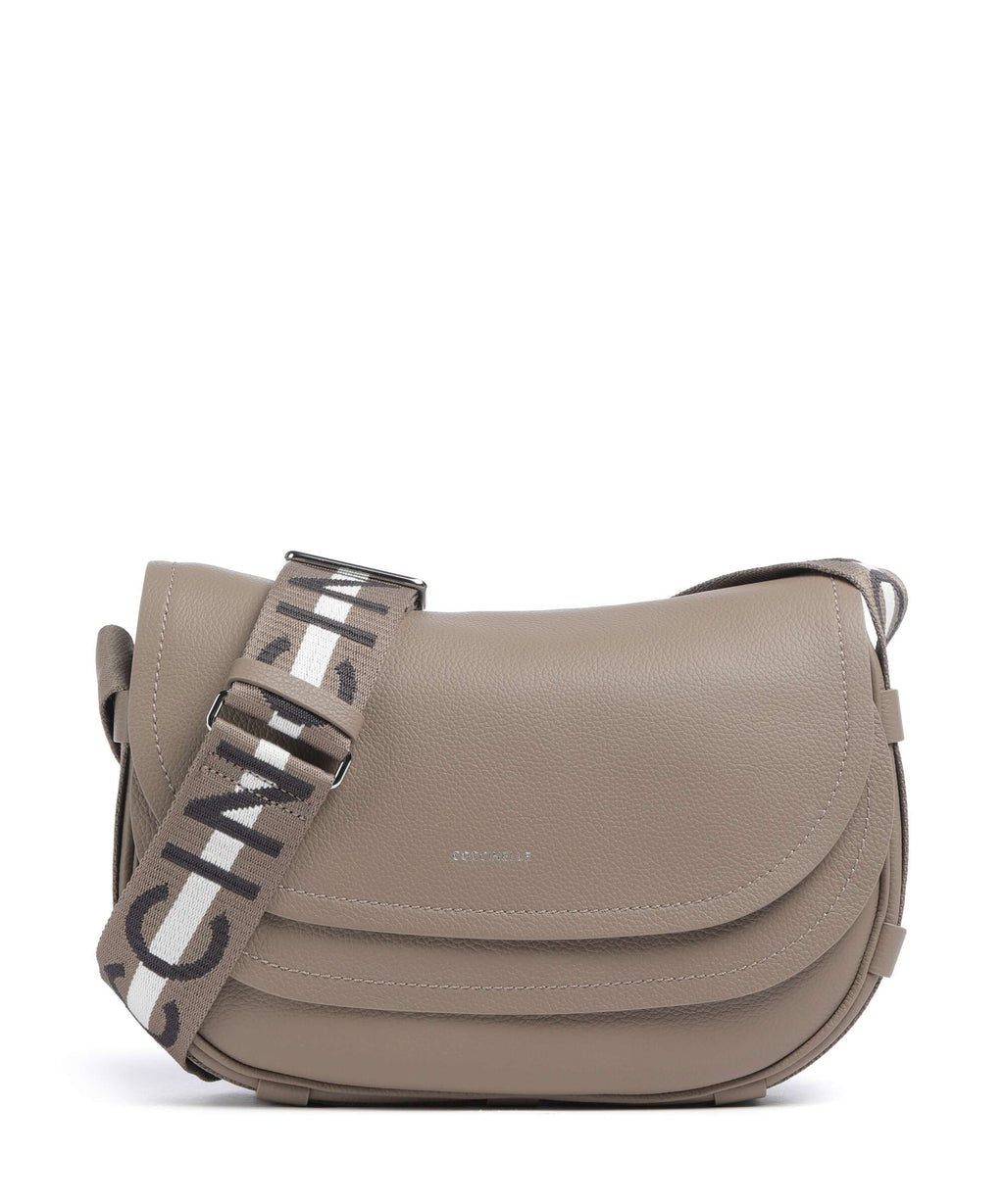 Coccinelle Raquel Shoulder bag warm taupe/rosette