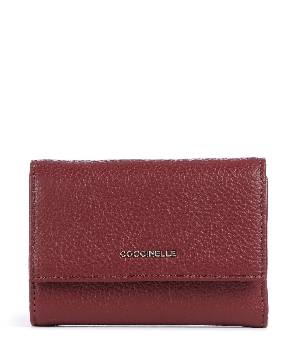 Coccinelle Metallic Soft Wallet ribes