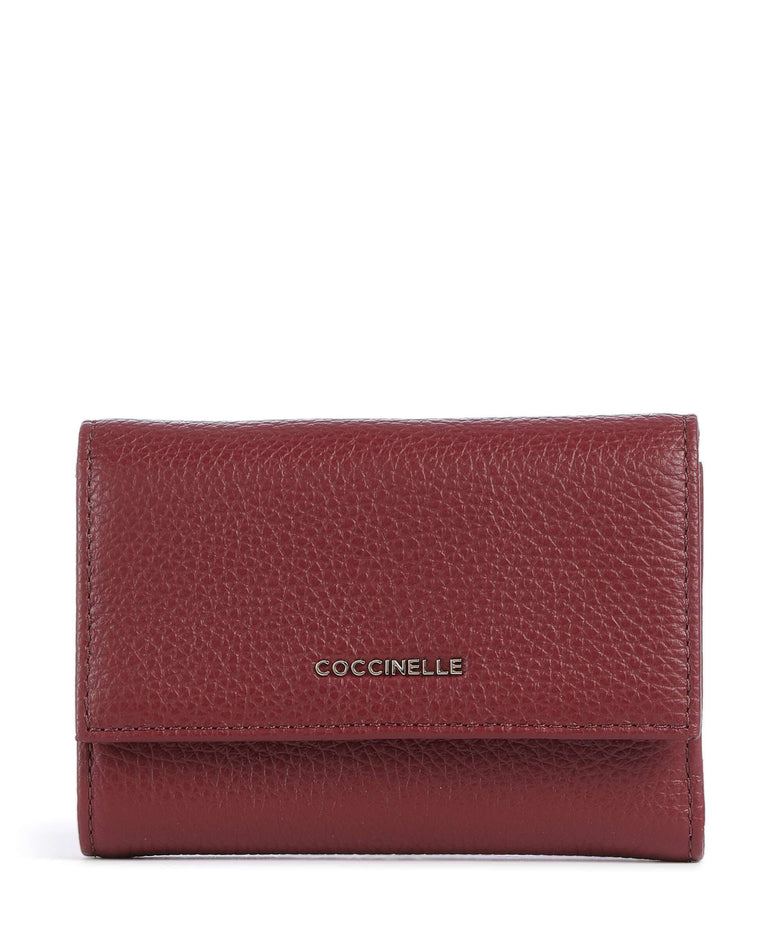 Coccinelle Metallic Soft Wallet ribes