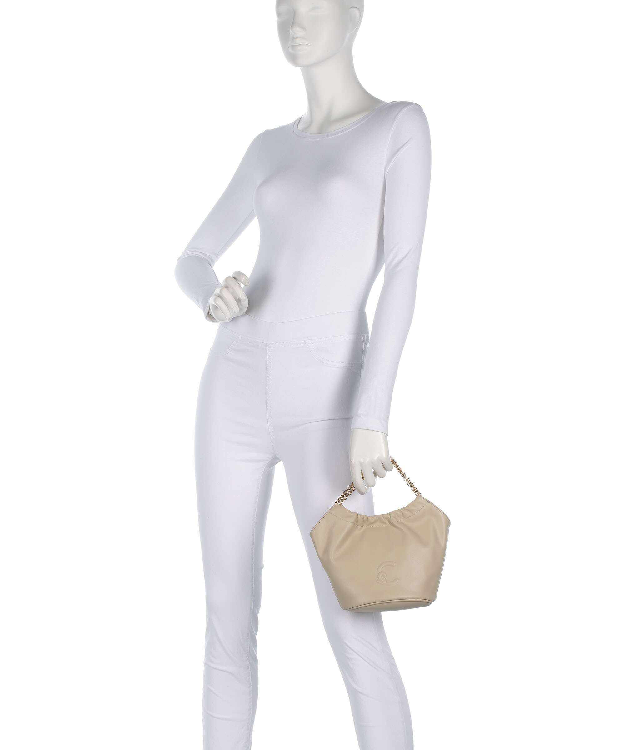 Coccinelle Smash Bucket bag sandshell