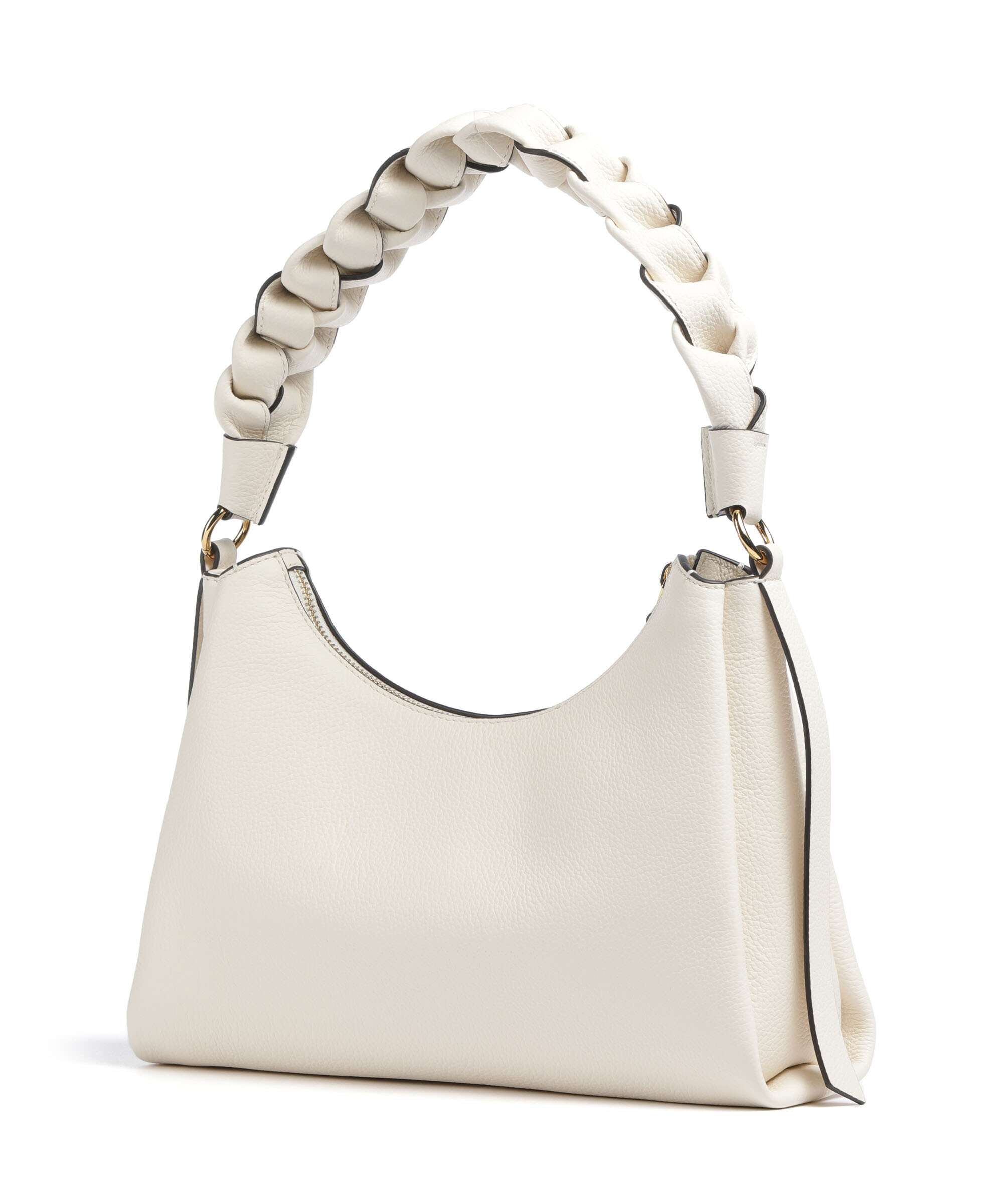 Coccinelle Boheme Grana Double Shoulder bag pearl/cognac