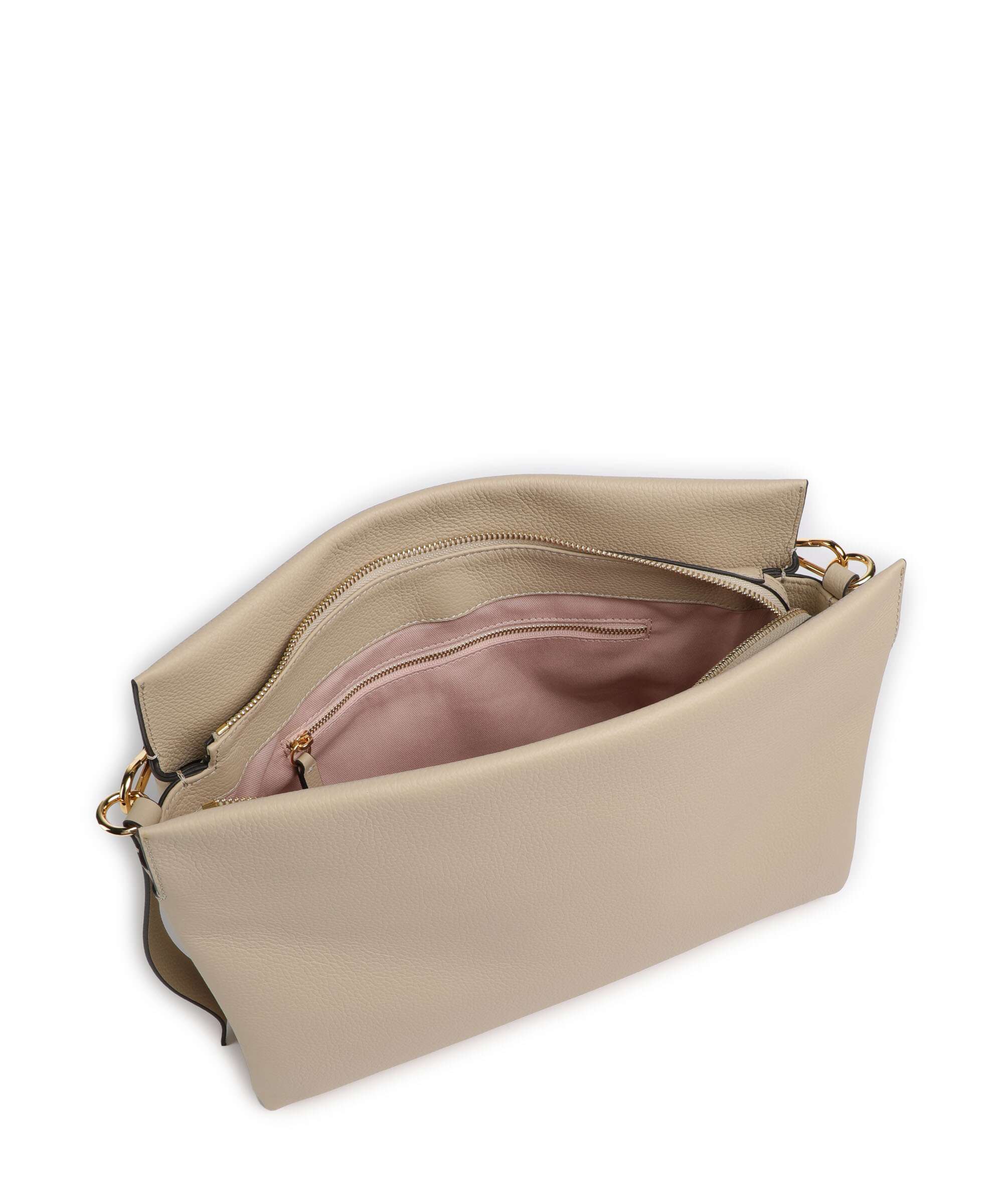 Coccinelle Boheme Grana Double Hobo bag sandshell/seagrass