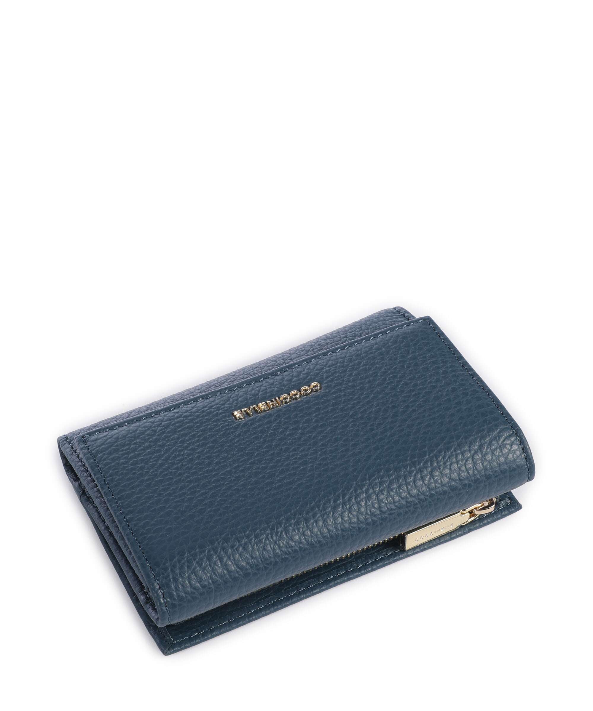 Coccinelle Metallic Soft Wallet deep blue