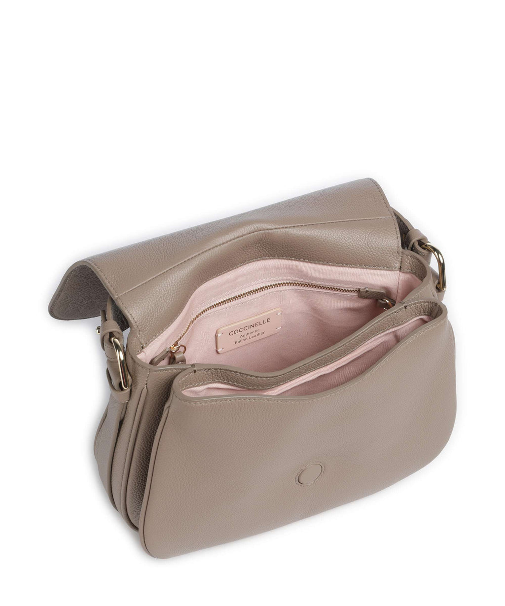 Coccinelle Mavery Handbag warm taupe
