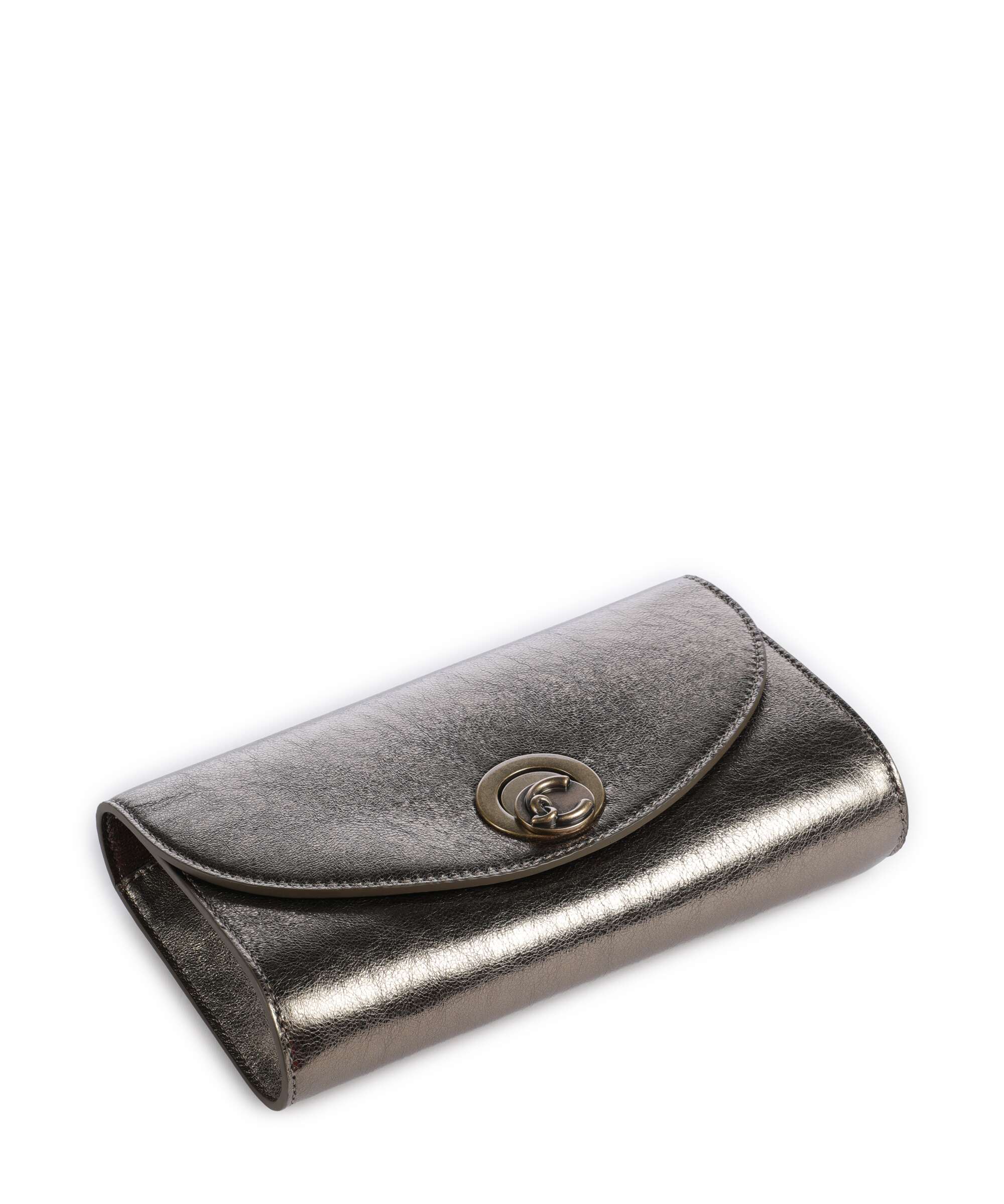 Coccinelle Nikla Smooth Crossbody bag antique brass
