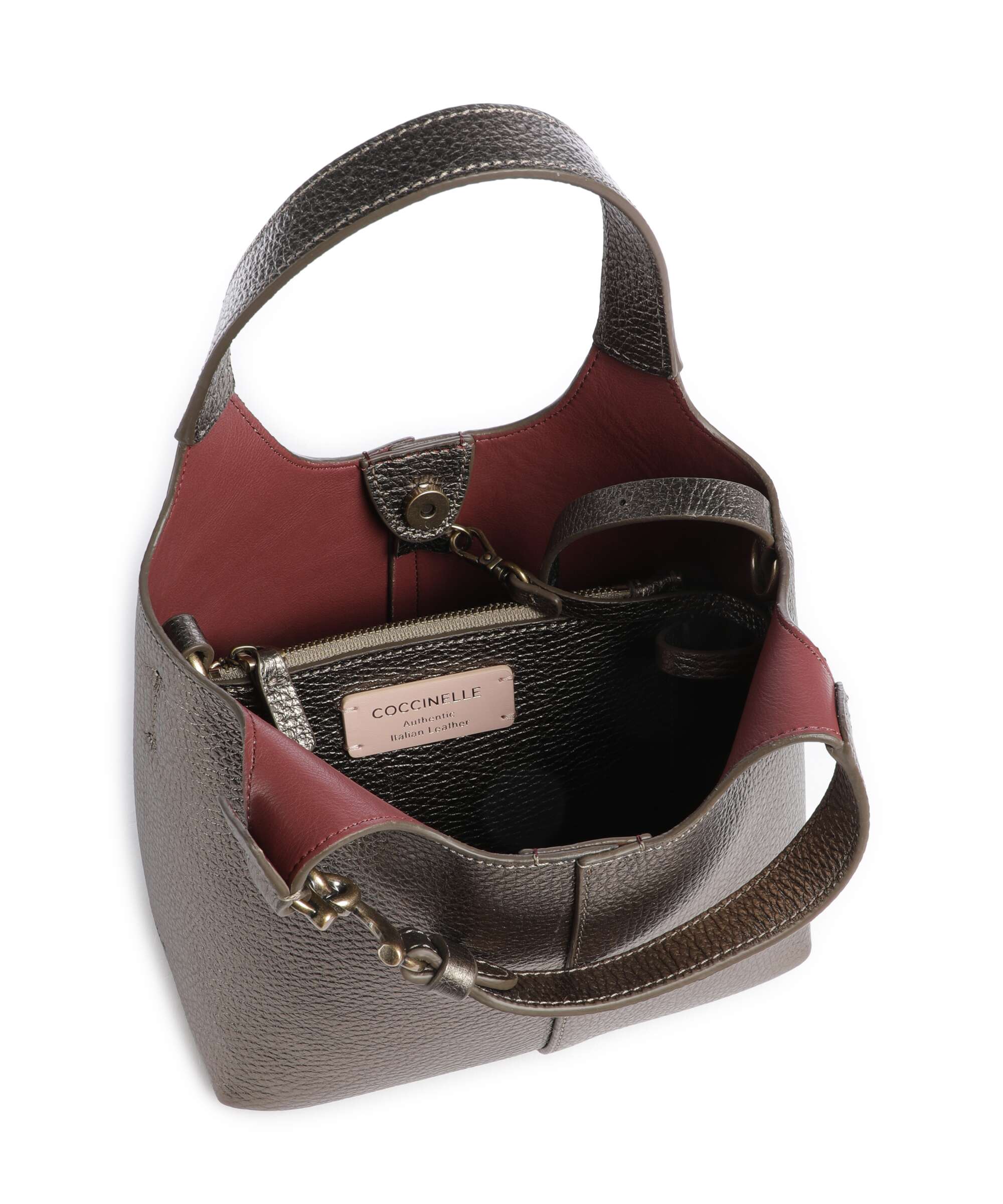 Coccinelle C-Easy Handbag antique brass