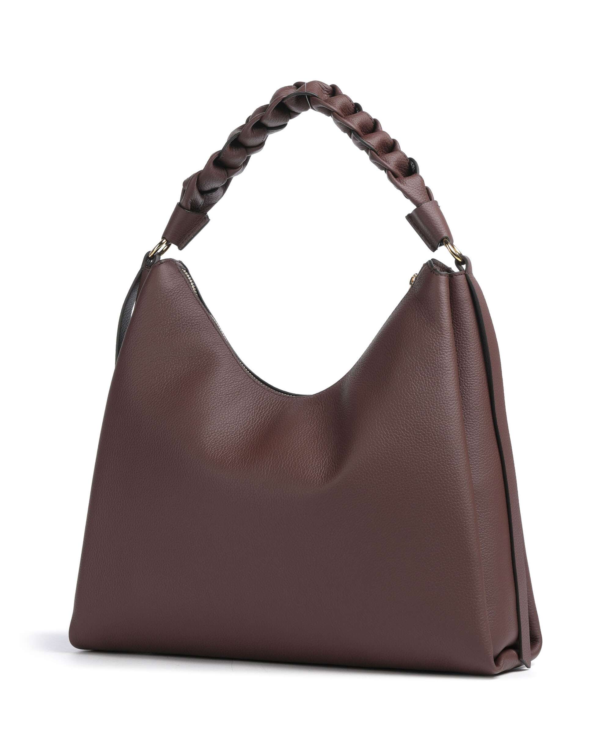 Coccinelle Boheme Grana Double Hobo bag berry/winter rose