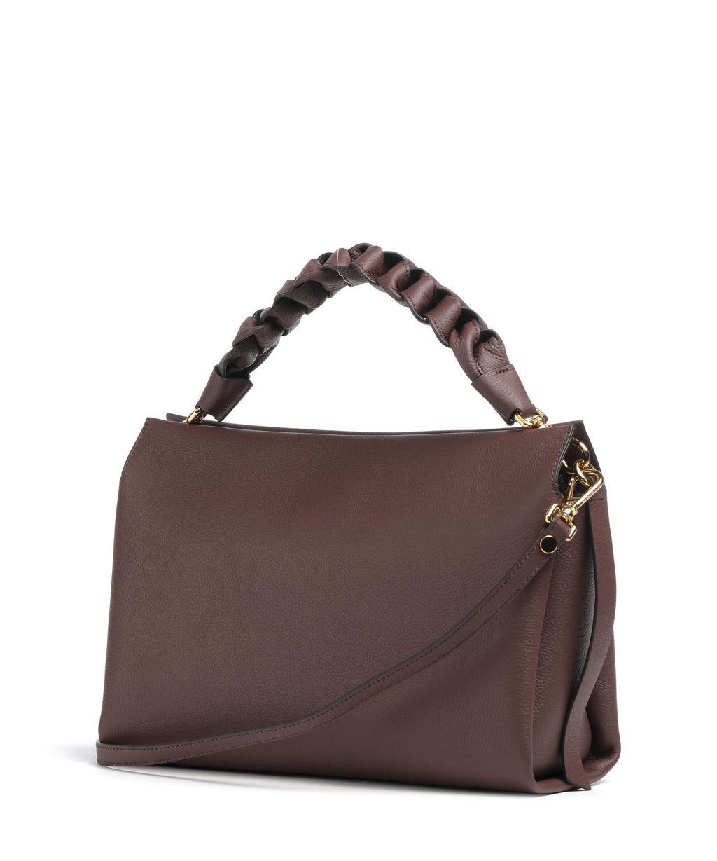 Coccinelle Boheme Grana Double Hobo bag berry/winter rose