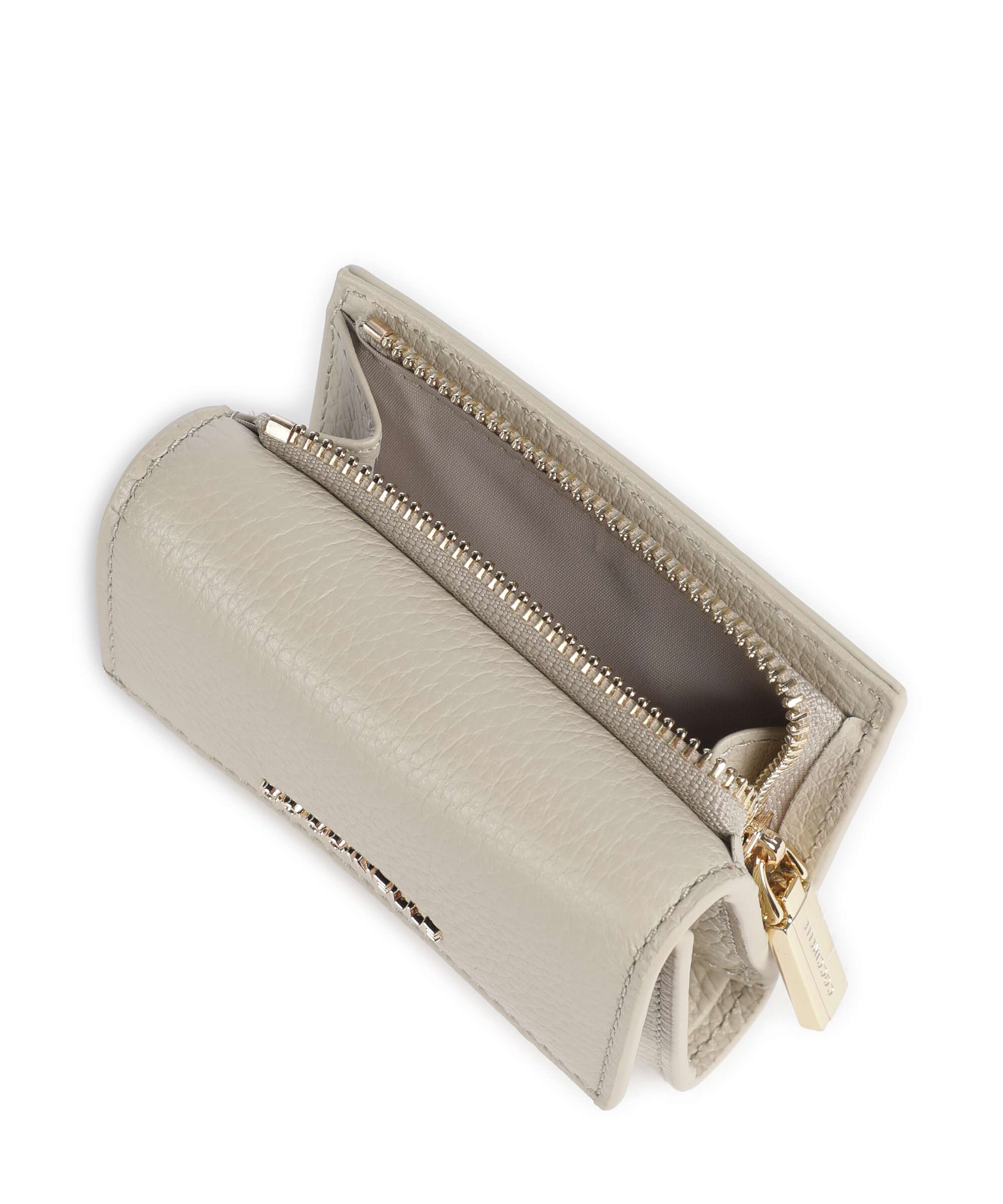 Coccinelle Metallic Soft Wallet eucalipto