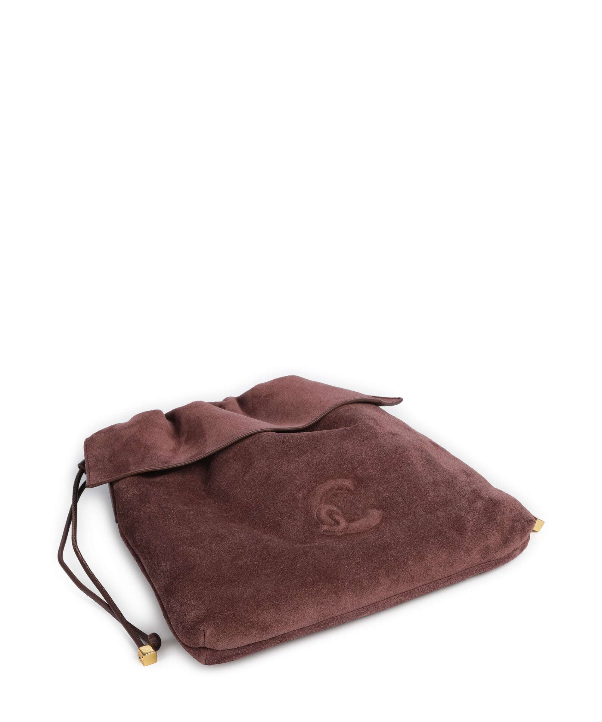 Coccinelle Lidia Suede Hobo bag berry