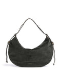 Coccinelle Thess Corduroy Hobo bag fango