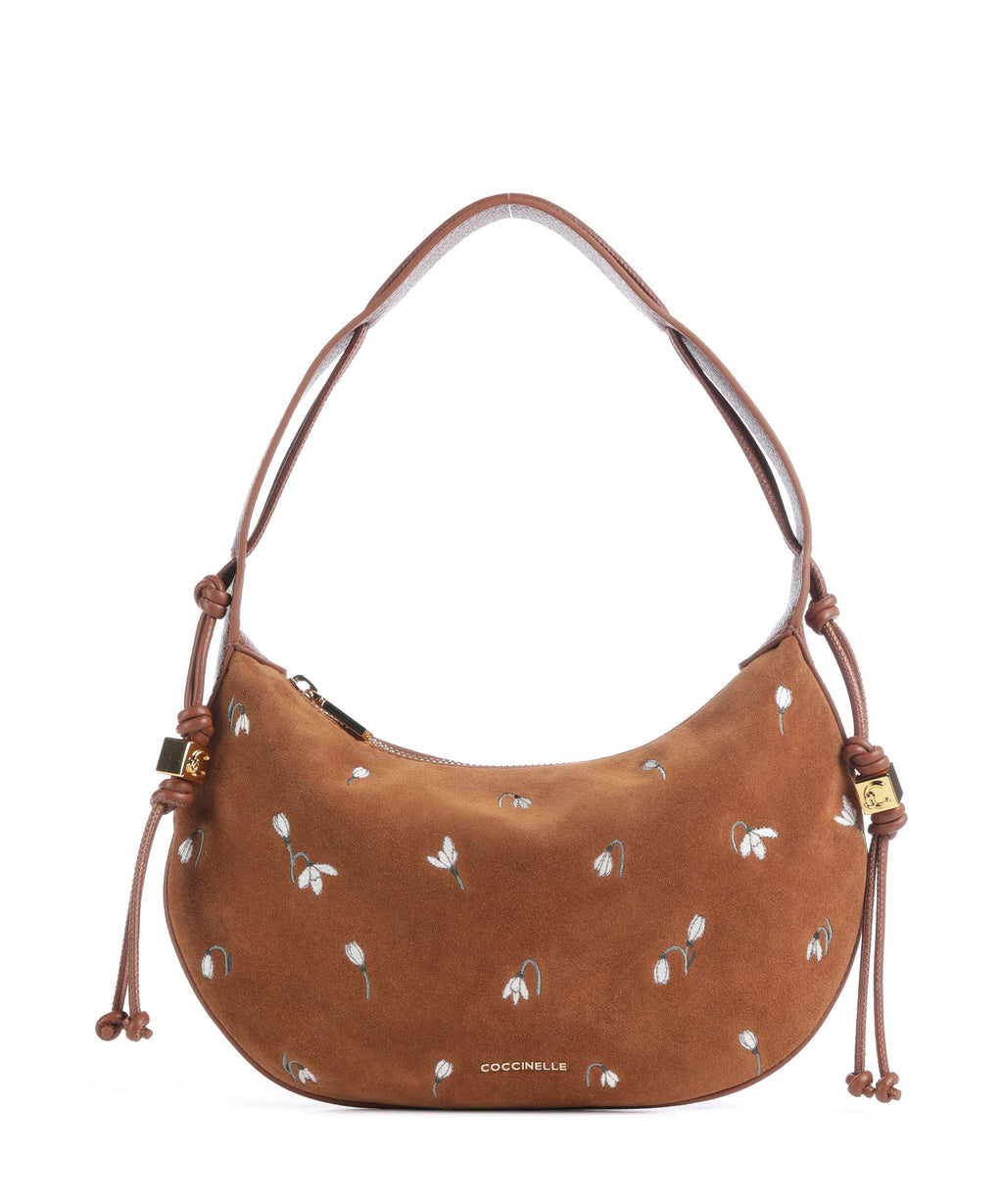 Coccinelle Thess Hobo bag cognac
