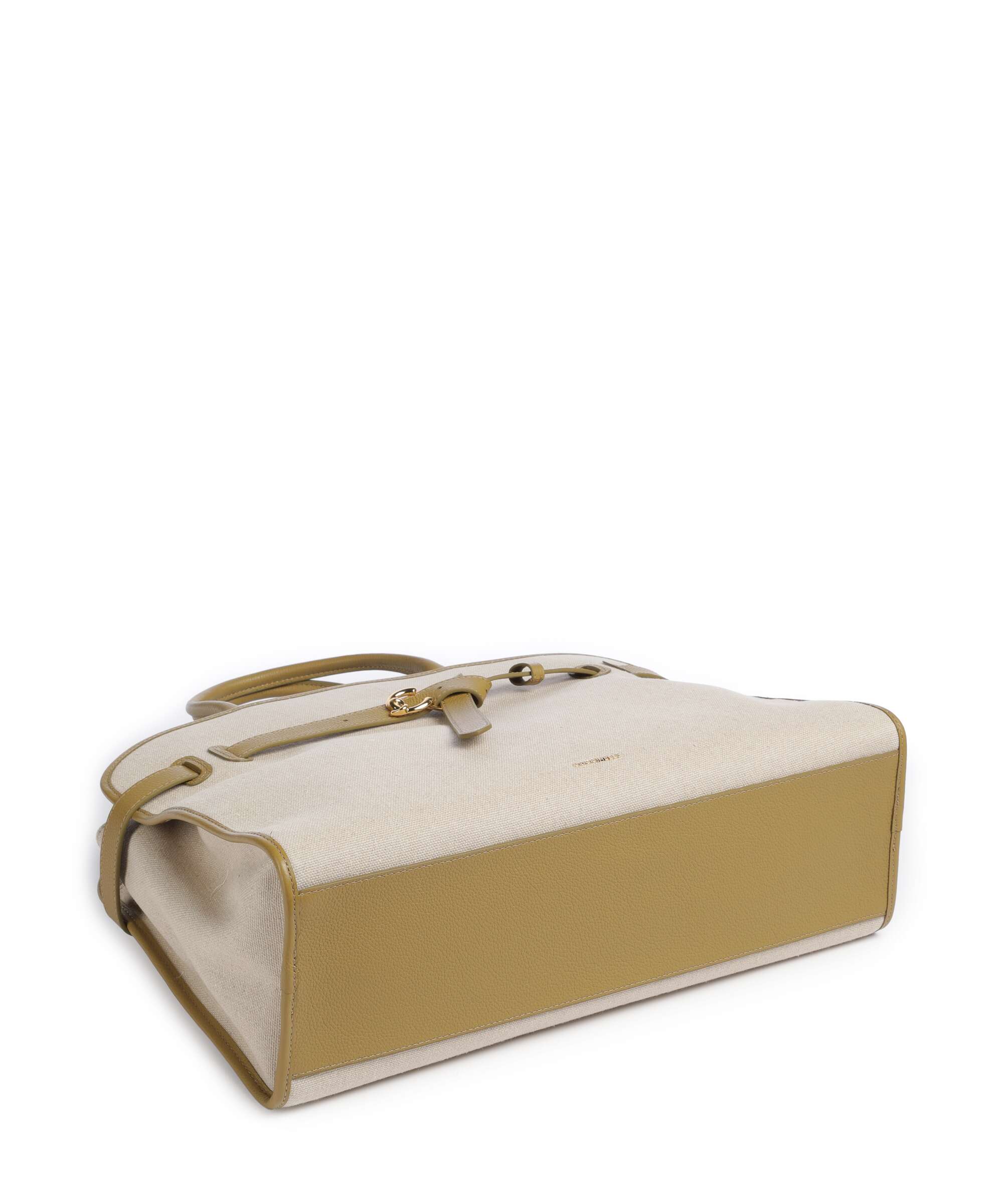 Coccinelle Sabine Canvas Handbag natural/seagrass