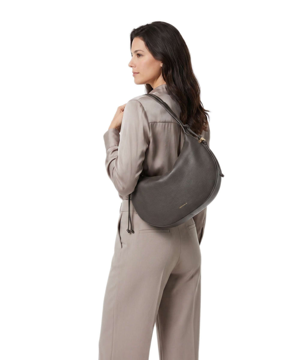 Coccinelle Thess Hobo bag fango