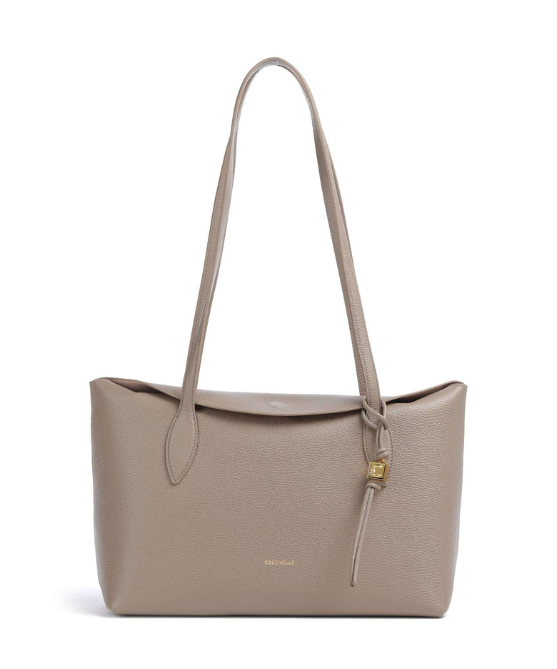 Coccinelle Thess Tote bag warm taupe