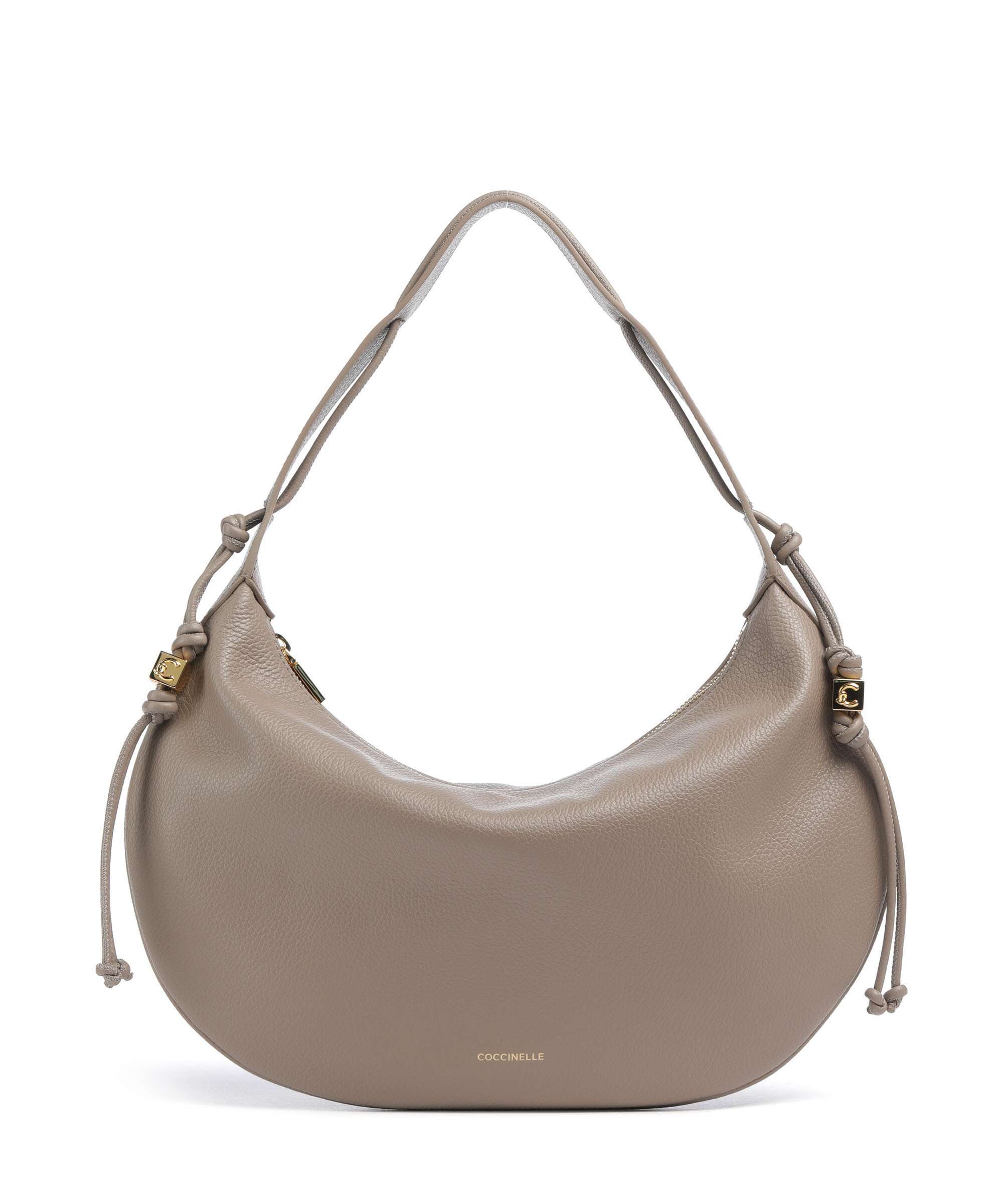 Coccinelle Thess Hobo bag warm taupe