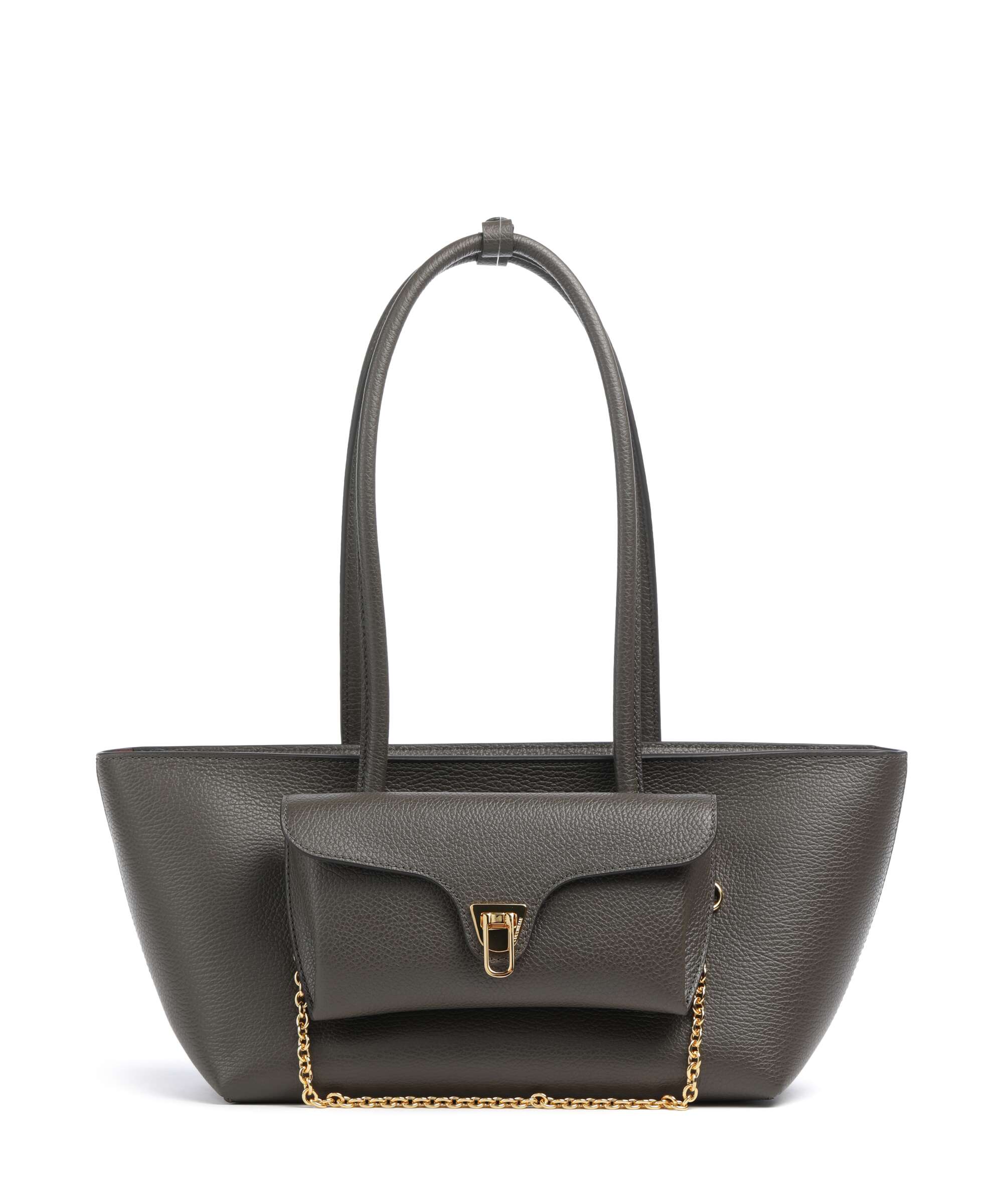 Coccinelle Beat Double Shoulder bag fango