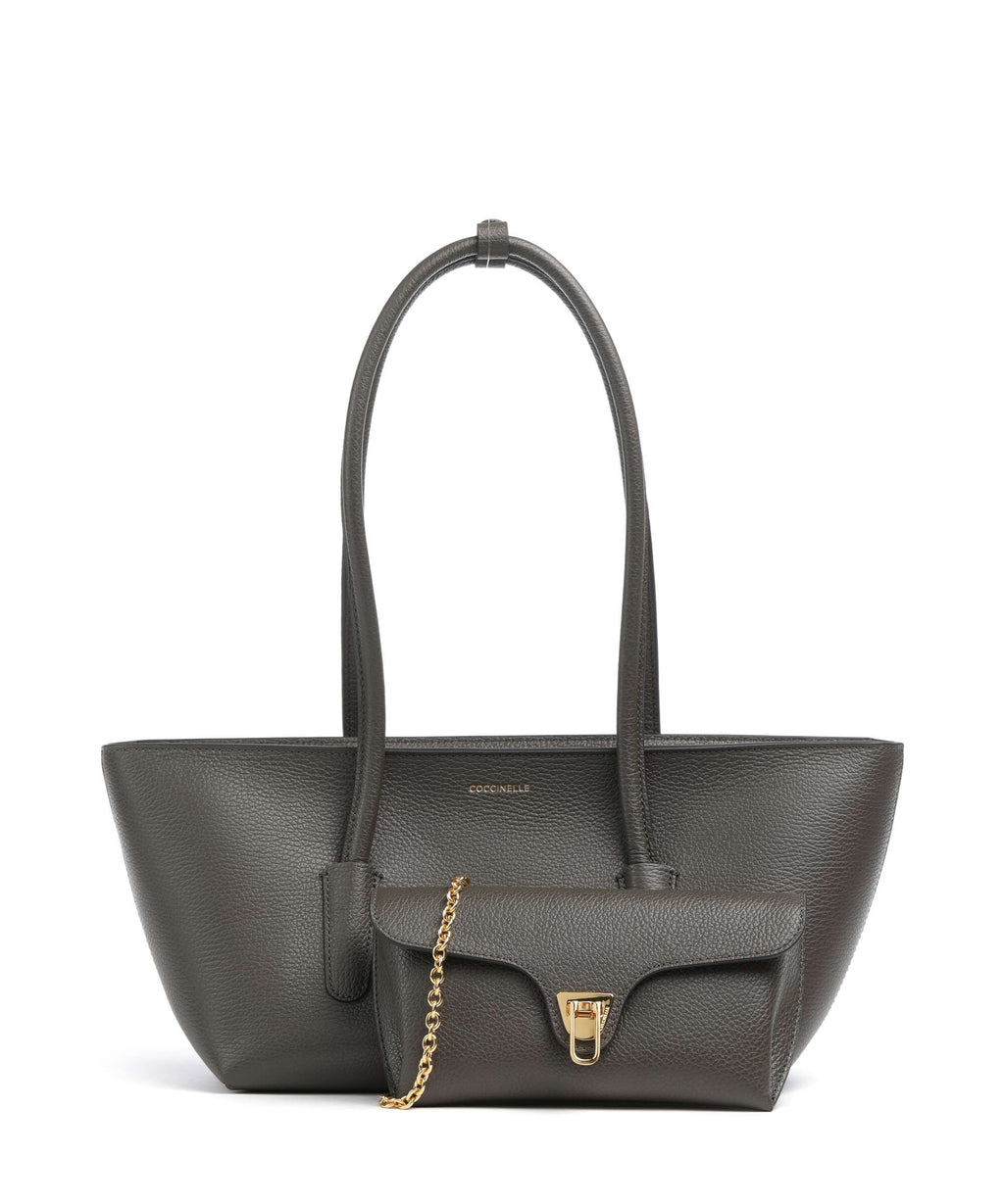 Coccinelle Beat Double Shoulder bag fango