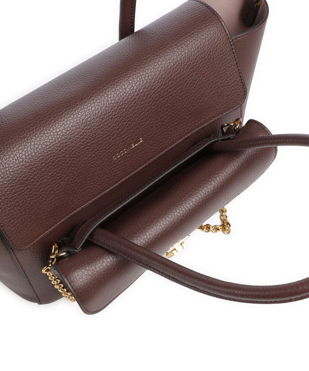 Coccinelle Beat Double Handbag berry