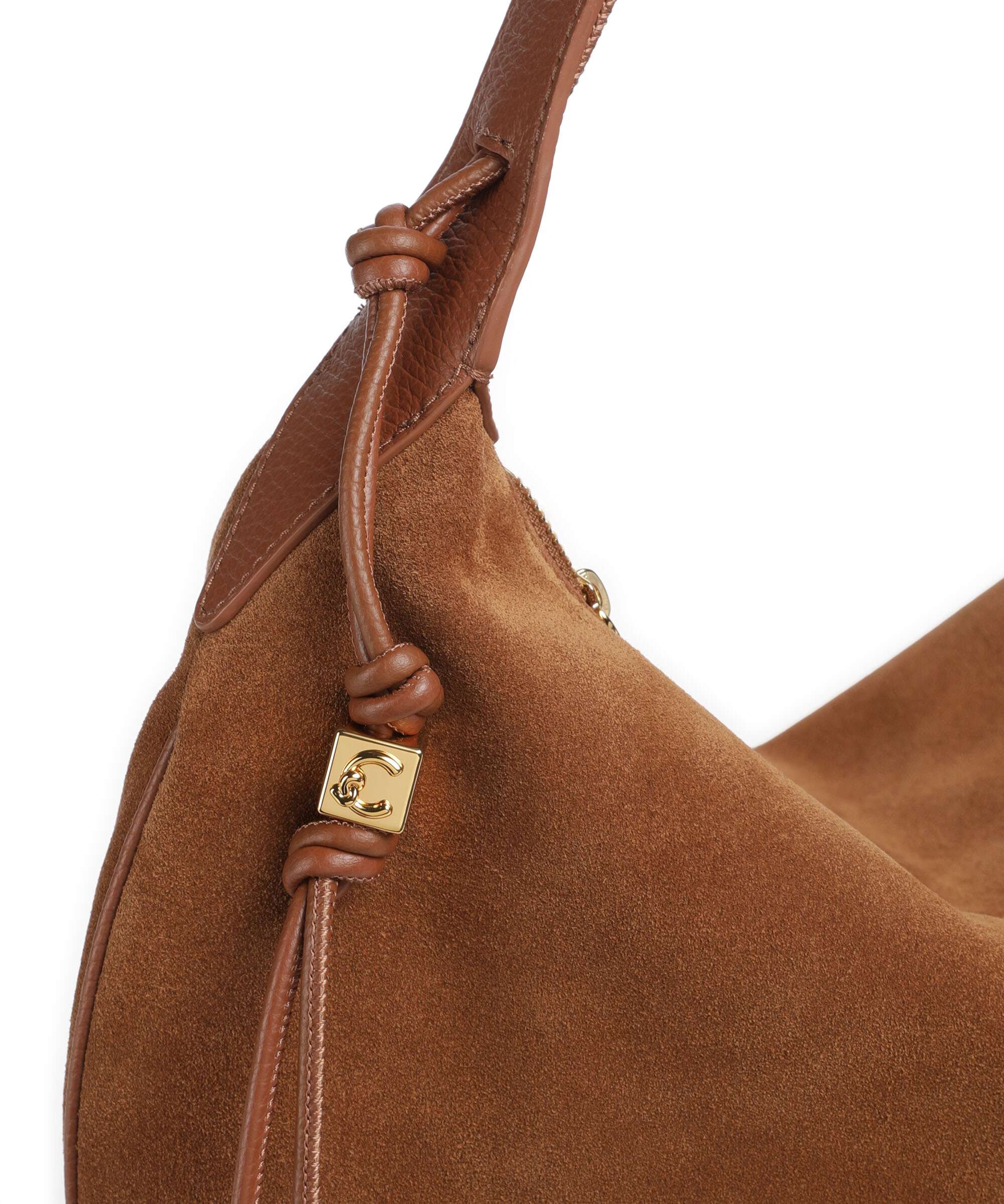 Coccinelle Thess Hobo bag cognac