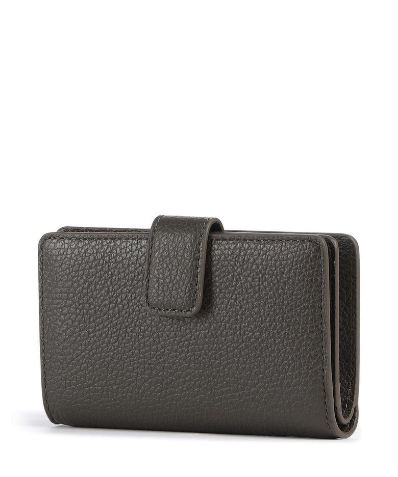 Coccinelle Metallic Soft Wallet fango