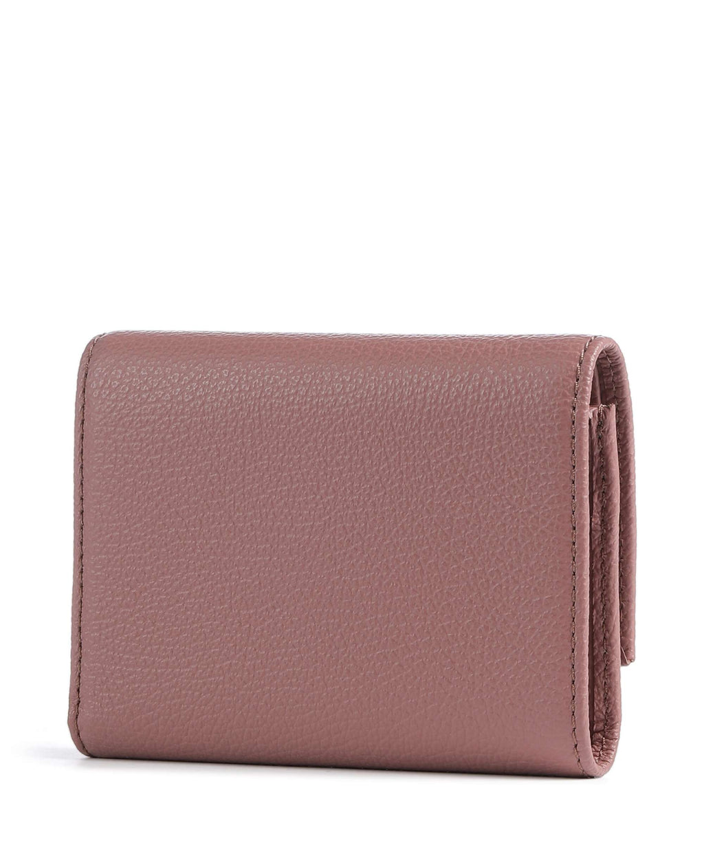 Coccinelle Metallic Soft Wallet winter rose