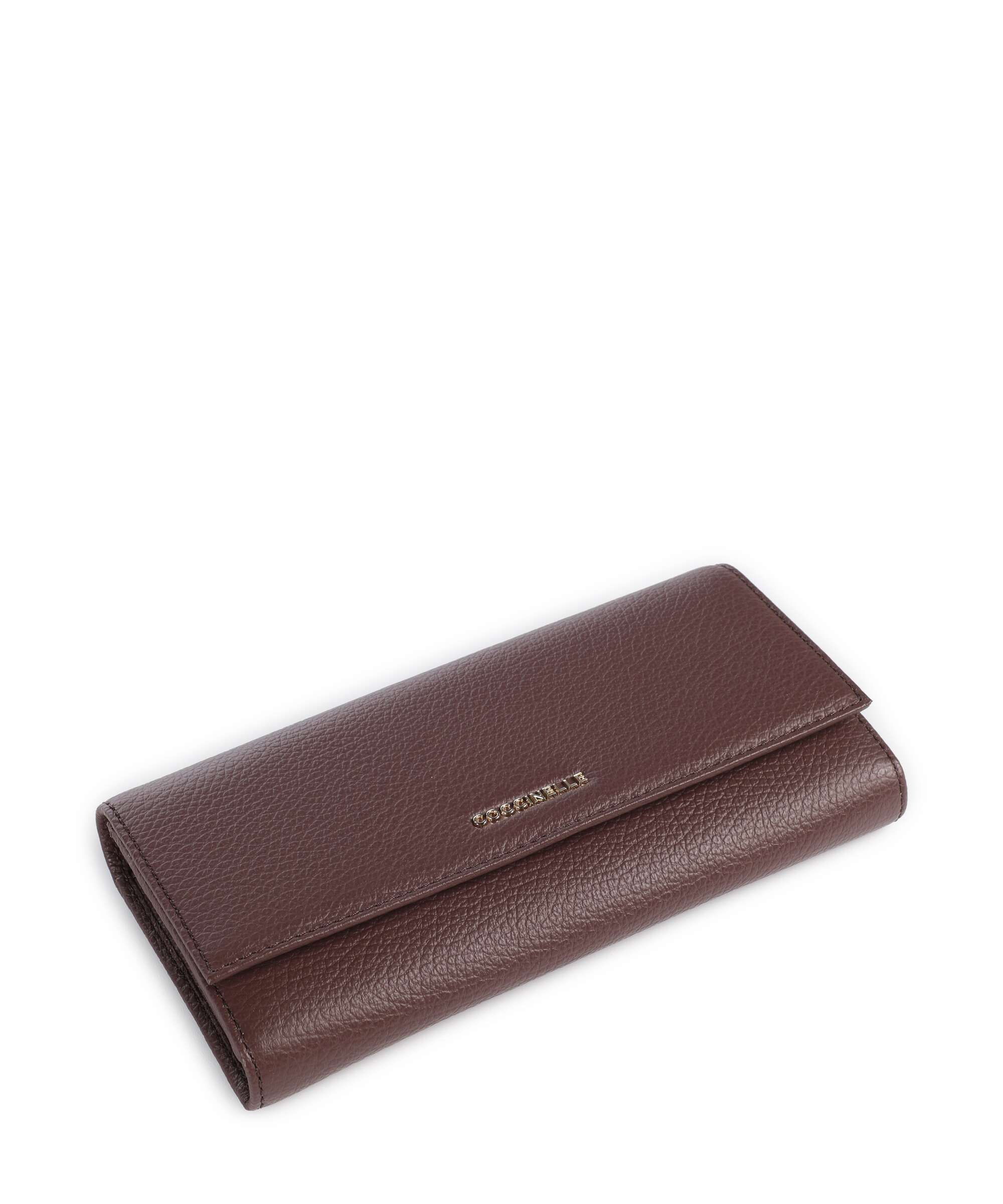 Coccinelle Metallic Soft Wallet berry