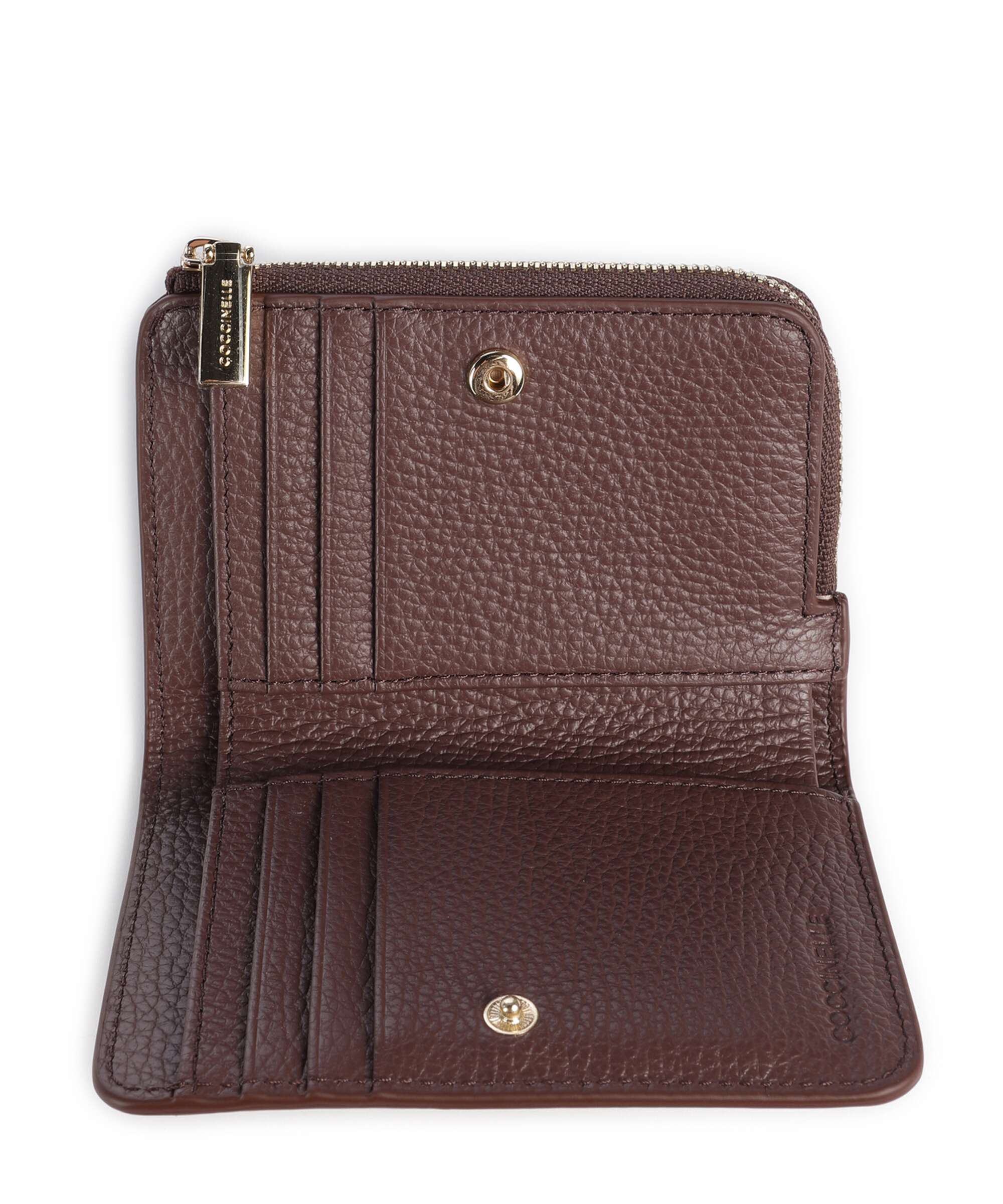 Coccinelle Metallic Soft Wallet berry