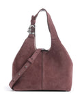 Coccinelle C-Easy Suede Handbag berry