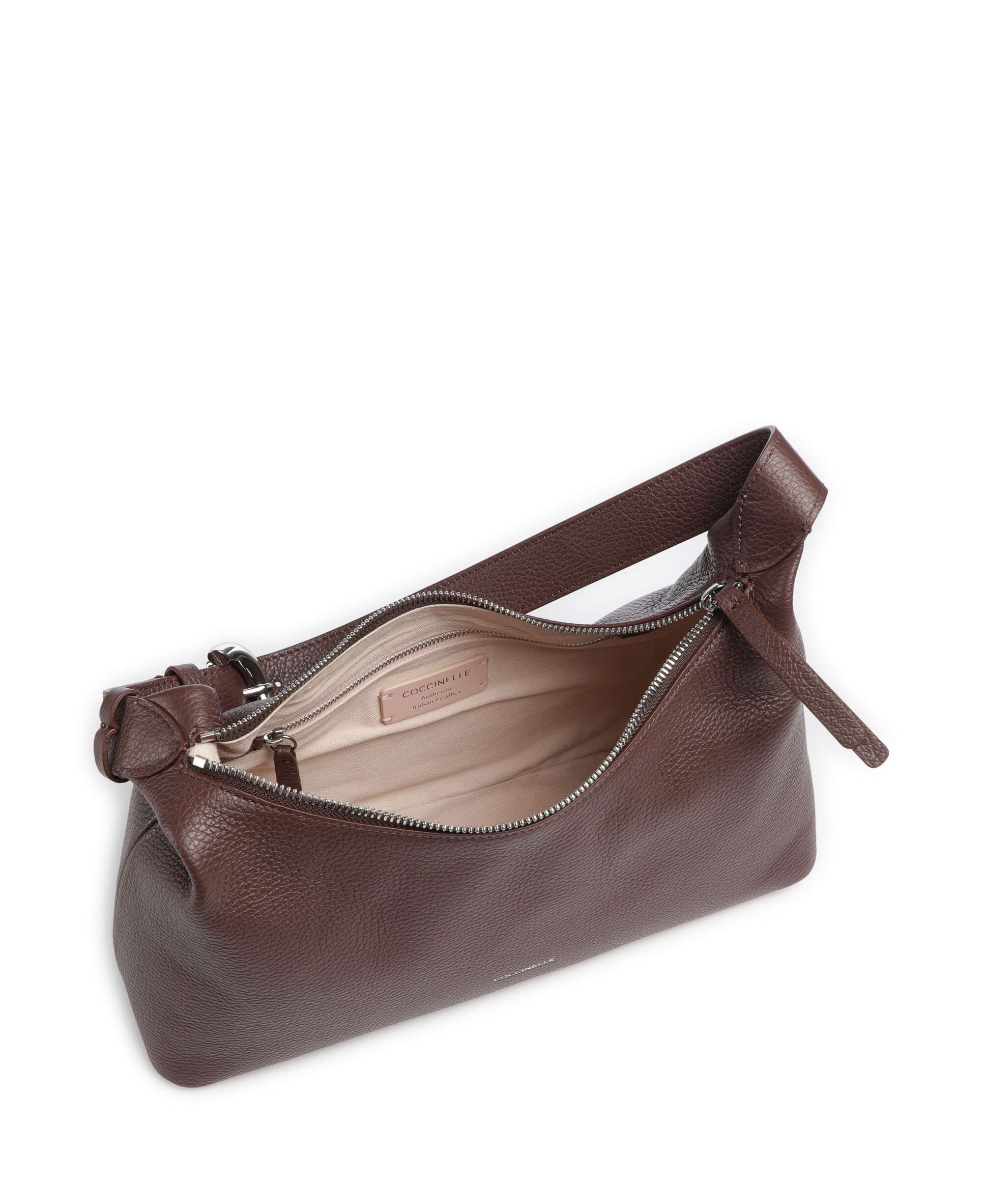Coccinelle Fern Hobo bag berry
